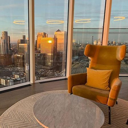 Luxury Modern 2 Bed Flat With Balcony And City View - Canary Wharf City Center Лондон Экстерьер фото