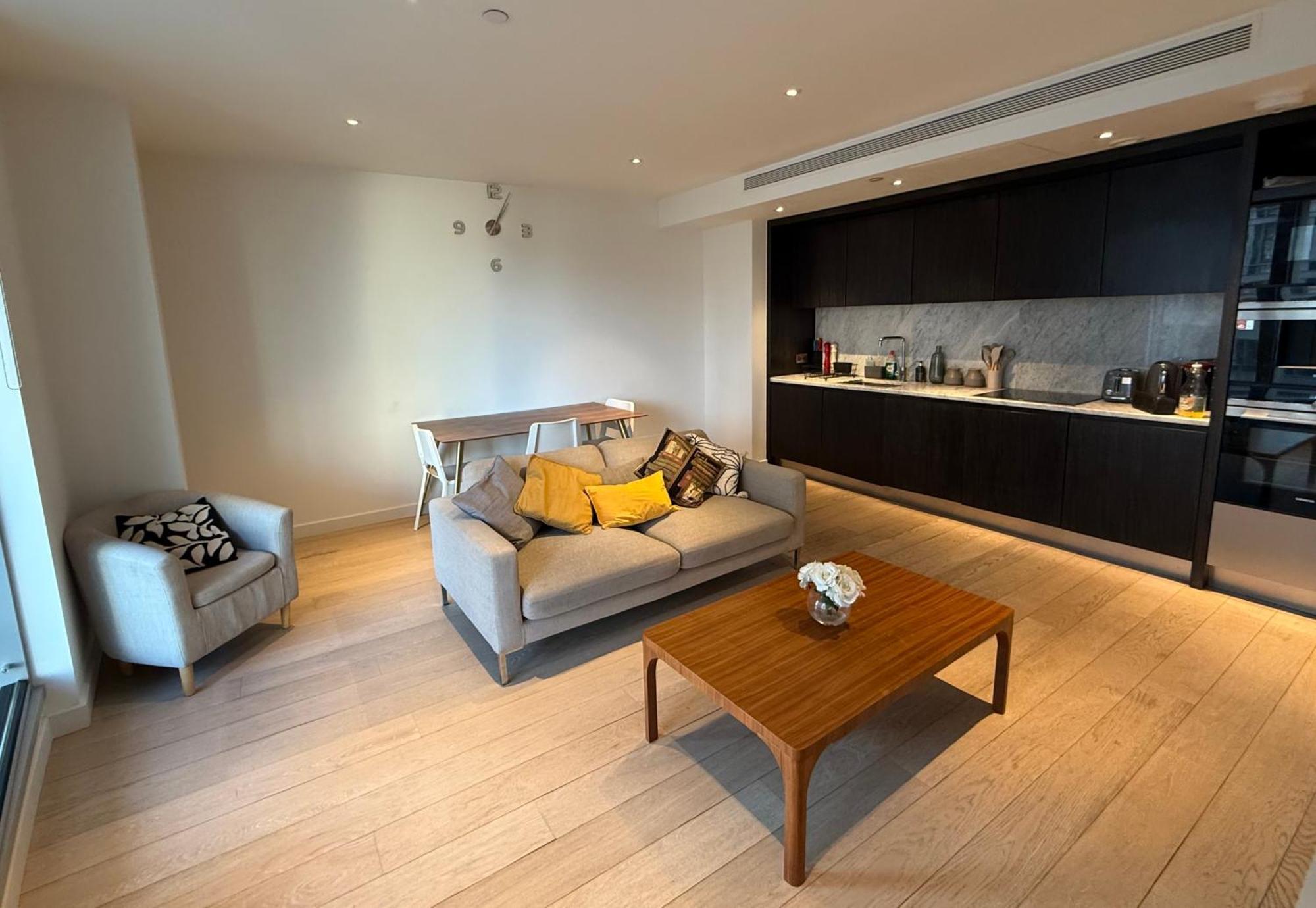 Luxury Modern 2 Bed Flat With Balcony And City View - Canary Wharf City Center Лондон Экстерьер фото
